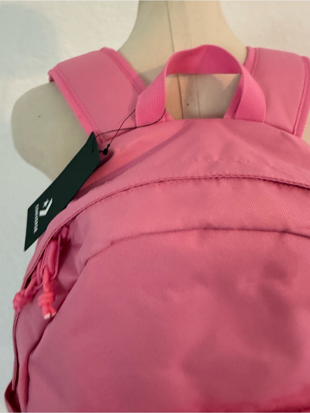 New womens Converse Pink Backpack with Detachable Pouch - Picture 6 of 9